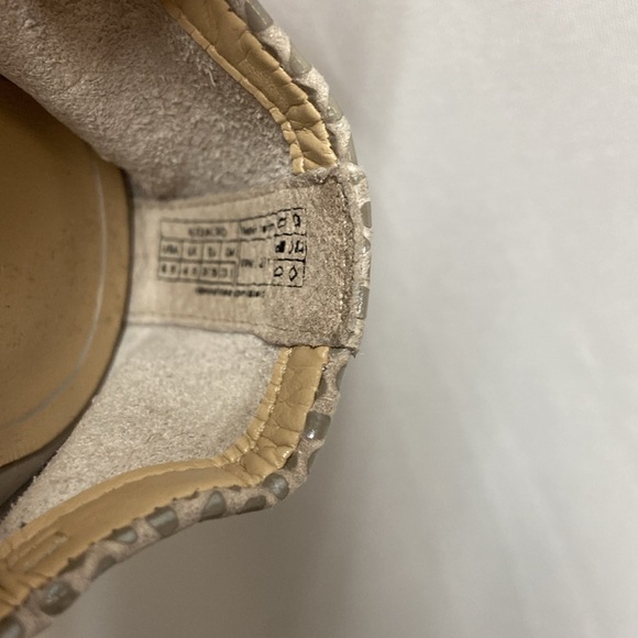 Vionic Alexa Orthotic Ballet Flat Aluminum Snakeskin Silver/Tan Size 6.5 - Picture 5 of 5